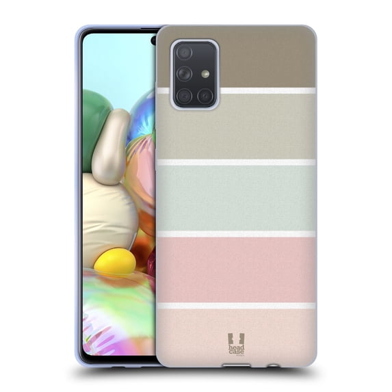 Head Case Designs French Country Patterns Palette Soft Gel Case Compatible with Samsung Galaxy A71 (2019)