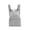 B003- Gray, variant on Compact Backpack, Backpack Straps, Adjustable Straps, Corduroy Fabric, 10X6 in Small Pack, Casual Travel, Tan Shade, 1 Pc
