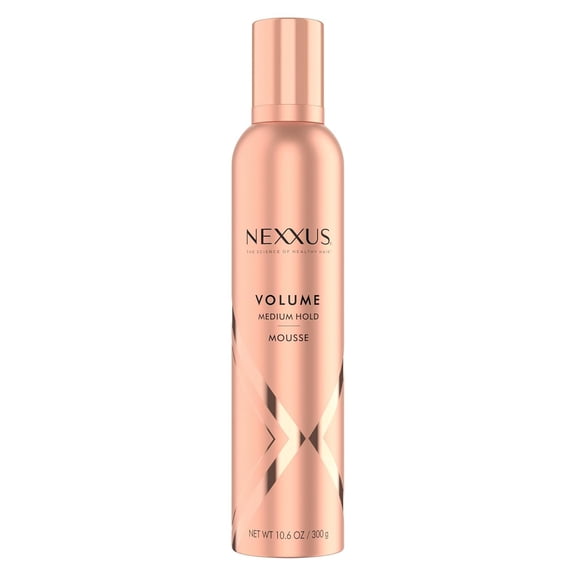 Nexxus Volumizing Foam Hair Mousse, Volume Volumizing Mousse, Hair Styling Mousse, Pink, 10.6 Ounce (Pack of 1)