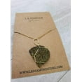 thumbnail image 2 of Genuine Moldavite Necklace 100 % Natural, 2 of 6