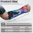 thumbnail image 6 of Jiueut Galaxy Wolf Arm Cast Cover Arm Cast Covers for Shower Adult Size S Washable Cast and Bandage Protector Decorative Arm Plaster Cover with A Thumb Hole, 6 of 7