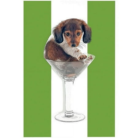 "Wienie Tini 2" by Gifty Idea Greeting Cards and Such, 16x24