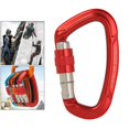 thumbnail image 3 of Climbing Carabiner Carabiners Dog Leash Rescuing Fall Protection Buckle 25KN, 3 of 9