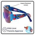 thumbnail image 4 of Gafas de sol ARKAID Avengers Marvel con filtro UV400 para niños, tintado azul/rojo, 4 of 6