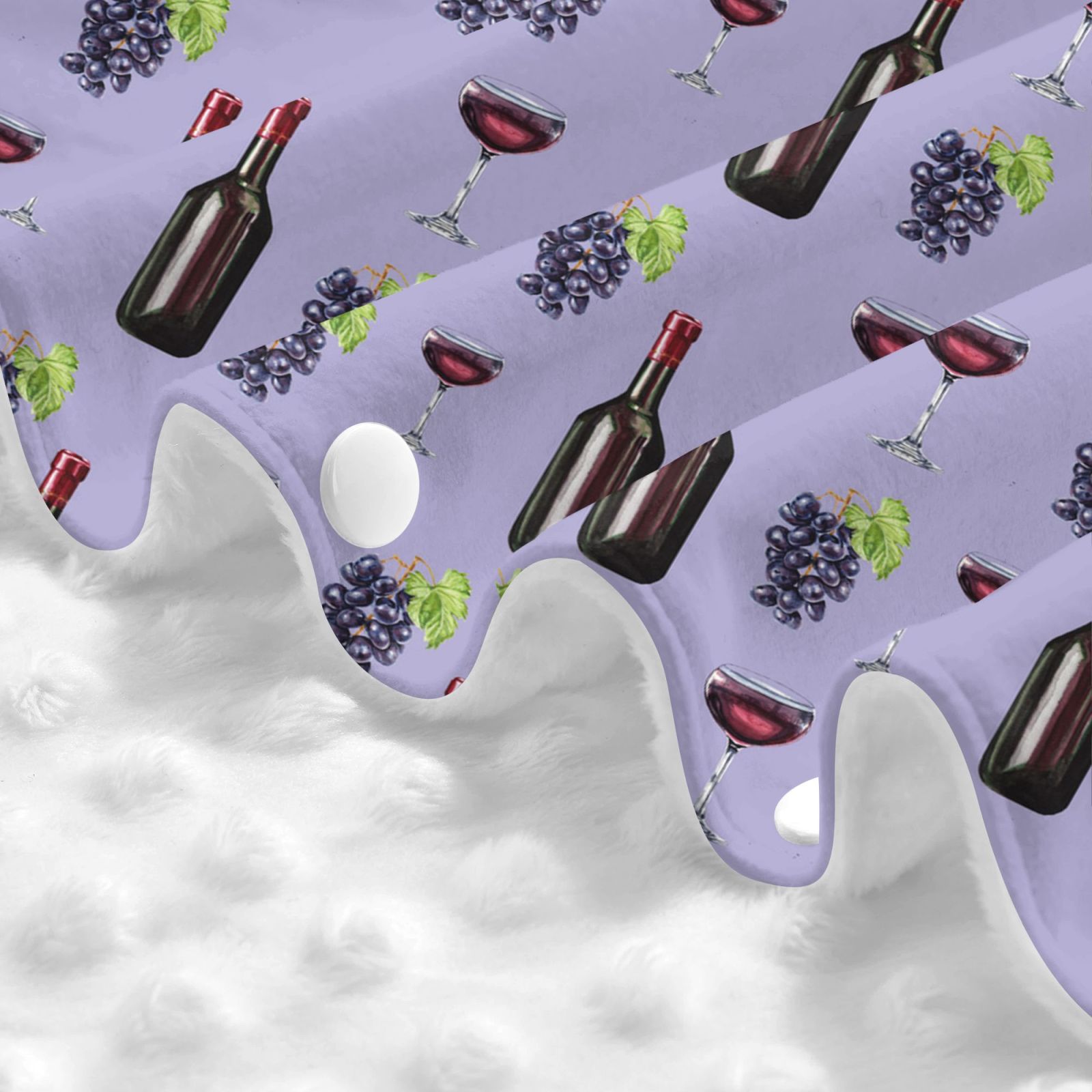 Car Seat Cover Baby - Purple Wine Element Pattern Breathable Infant Car Seat Cover for Baby Carseat, Lightweight Comfort Baby Essentials Must Haves Newborn Stuff for Girl Boy