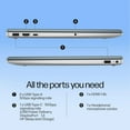 thumbnail image 4 of HP 15.6" FHD Touchscreen Laptop, Intel Core i3-N305, 32GB RAM, 1TB SSD, Webcam, Win11 Home, Blue, 4 of 6