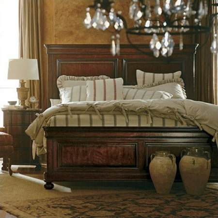 stanley furniture louis philippe panel bed - walmart