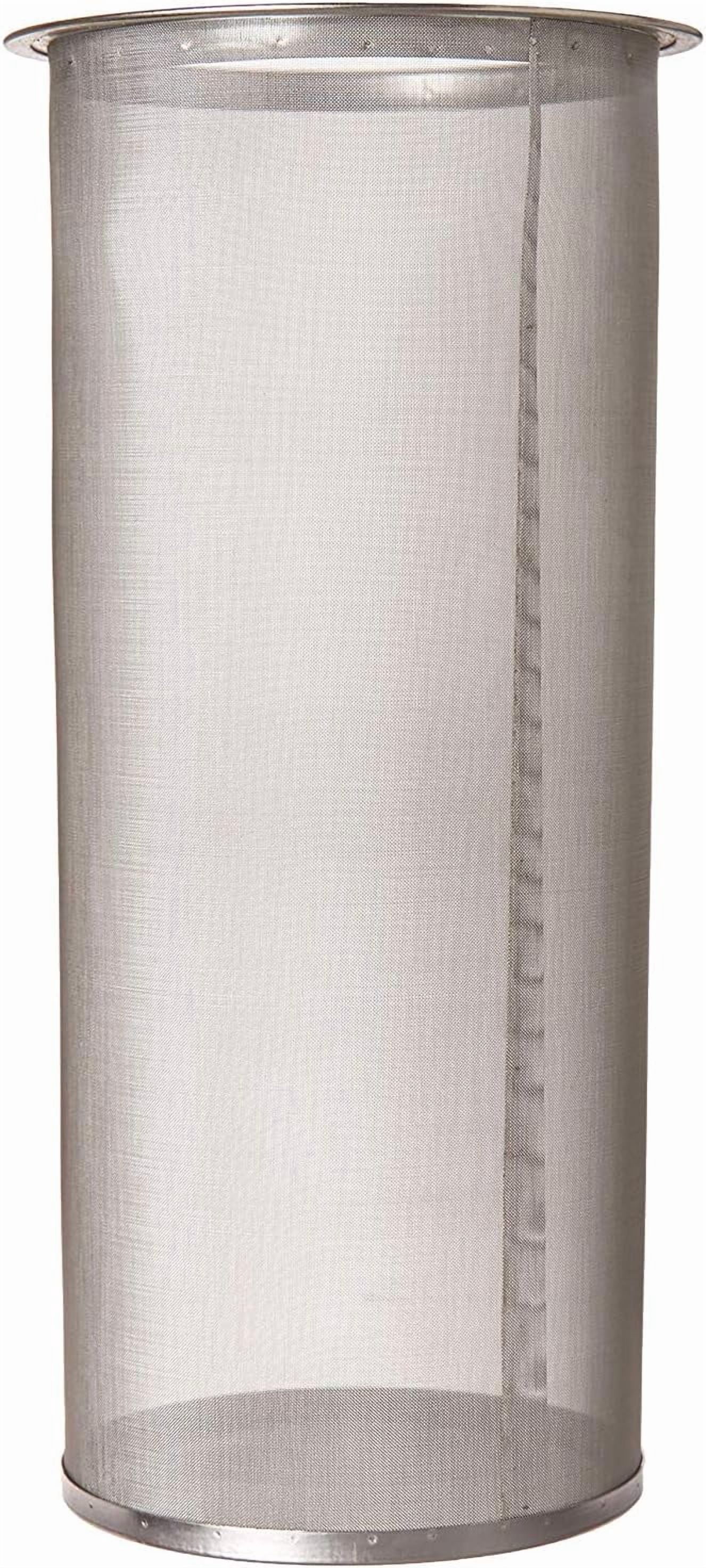 2-Gallon Cold Brew Coffee Maker – Commercial Size  Large Glass Dispenser with Metal Spigot, Reusable Metal Filter & Airtight Lid – Big Batch Brewing by