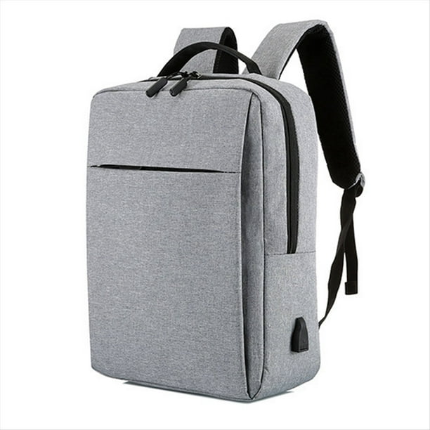 Mochila para Tableta de 15,6 Pulgadas para Tableta Bolsa de Almacenamiento Gris