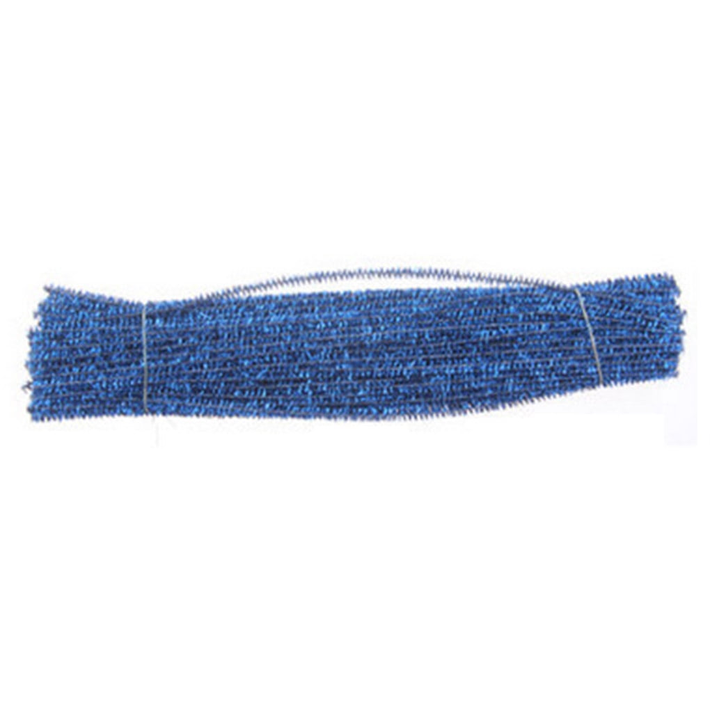 Hi.FANCY 100PCS/Set 30cm Glitter Chenille Stems Pipe Cleaners Kids Toys DIY Craft Supplies Crafting DIY Kids Educational Toys