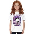 thumbnail image 4 of Kanji Betty Boop Queen of Carefree Girls Kids T Shirt Tees Teen Brisco Brands L, 4 of 6