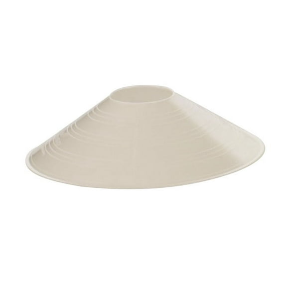 SAUCER CONE MARKER 7" White