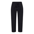 Yaoyar Mens Regular Fit Pants Drawstring Wide Leg Sweatpants Comfort