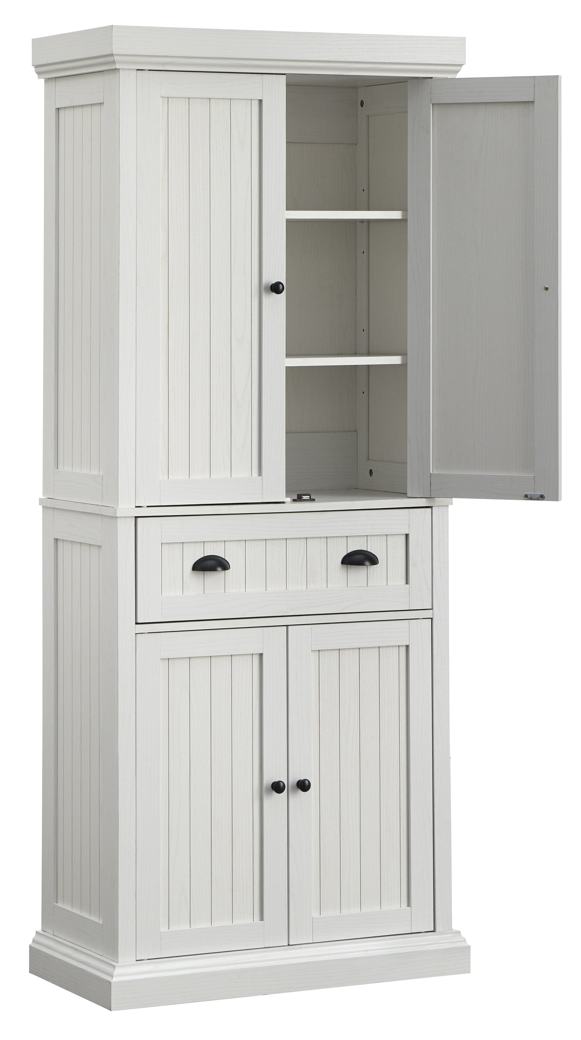 TMS Wenzel Tall Kitchen Cabinet, White