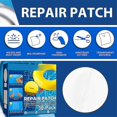 thumbnail image 2 of Patch de Réparation Gonflable Transparent Imperméable Auto-Adhésif pour Piscine Lit d'Air, 2 of 5