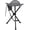 Grey-fabric, variant on Tall Folding Tripod Stool for Outdoor Camping Walking Hunting Hiking Fishing Travel, Support 225 lbs