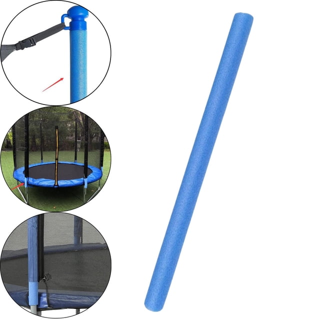 Cubierta de espuma para poste de repuesto Macarena 90cm Azul Mangas de trampolín