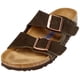 thumbnail image 1 of Sandalias Birkenstock Arizona Soft con plantilla suave de gamuza moca, talla 44, 1 of 1