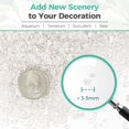 thumbnail image 3 of Vidrio decorativo, astillas, piedras, cuarzo triturado T4U, 900 g, 3 of 7