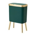 thumbnail image 1 of High Trash Can Kitchen Garbage Can with Press Lid Large Desig n Mouth, 1 of 8