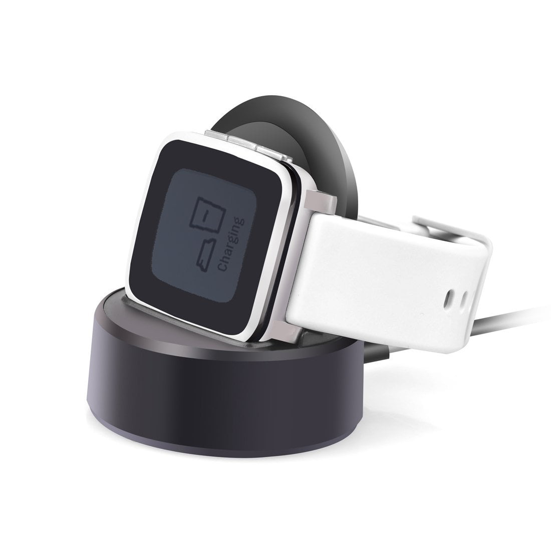 pebble time white