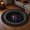 Eyes, variant on Halloween Decorations, Round 3D Optical Illusion Doormat, 24" Crystal Velvet Welcome Mat with Non-slip Backing, Spooky Eyes Ghost Patterned Area Rug for Entryway Bedroom Living Room Decor (Eyes)