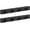 Black-2 Pack, variant on PrimeCook Shop 2 Pack Mop Broom Holder Wall Mount - Wood Broom Mop Hanger-Wall Mounted Garden Tool Rack Organizer for Closet Garage Laundry Room Farmhouse Rustic Kitchen Decor With 4 Slots & 4 Hooks