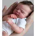 thumbnail image 2 of Lifelike Reborn Baby Dolls - 18" Girl Realistic Baby Doll Real Life Baby Dolls Newborn Baby Doll with Vinyl Body for 3+ Years Old Kids Gifts, 2 of 5