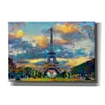 thumbnail image 1 of Epic Graffiti 'Paris France Eiffel Tower from Champ de Mars' by Pedro Gavidia, Canvas Wall Art, 26"x18", 1 of 2