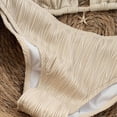 thumbnail image 3 of HAPIMO Women's Two Piece Swimsuit Padded Cups Swimming Use Flexible Material For Look For Beach Outings Khaki XS, 3 of 4