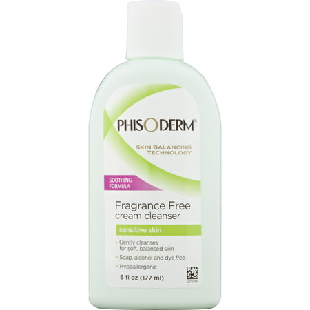 Phisoderm Cream Cleanser Sensitive Skin, 8 Oz