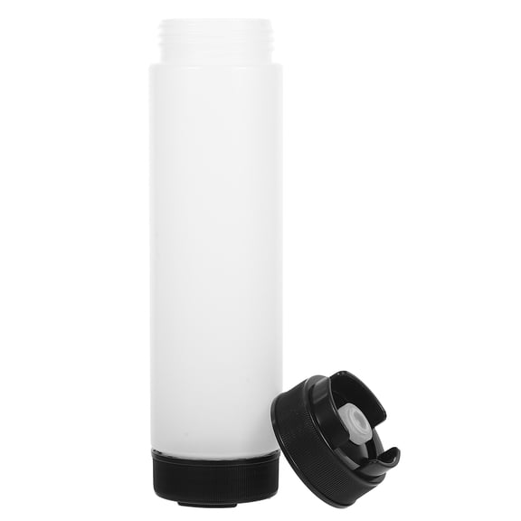 unbranded Condiment Squeeze Bottle Black Dual- Squeeze Bottle Plastic Ketchup Bottle Kitchen Double-Sided Sauce Dispenser For Ketchup Salad Dressing And Condiments