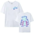 thumbnail image 2 of Jinx T-shirt Imprimé Singe Arcane, Manches Courtes, Coton, Décontracté, Graphique, Grunge, 2 of 5