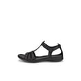 thumbnail image 6 of ECCO Womens Flash Leather Dressy T-Strap Sandals, 6 of 6