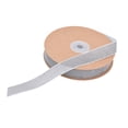 thumbnail image 2 of GUOOL Velvet Ribbon Florist Ribbon Fashion DIY Single Face Velvet Ribbon Roll for Gift Wrapping Decoration, Craft Projects Birthday Gray, 2 of 9