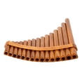 thumbnail image 3 of 1Set Bamboo Pan Pipe Flute 15 Pipes Pan Tunable From Peru Woodwind G Key Instrument for Beginner Left-Hand, 3 of 9