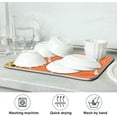 thumbnail image 7 of GZHJMY Halloween Décor Dish Drying Mat - 18 x 24inch- Extra Large Microfiber Dish Drying Mat, Dish Draining Mat, Counter top Mat, Funny Skeleton（126）, 7 of 7