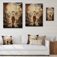 thumbnail image 4 of Designart "Tangerine Cream Dharma Craft Siddhartha s Voyage" Buddhism Print on Natural Pine Wood, 4 of 5