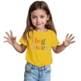 thumbnail image 3 of XEGLSBU Shirts for Girls Trendy Cute Summer Short Sleeve Top for Big SisterCute Sailor Collar Shirt Shirt 1 13 Years Old Yellow Size 4-5 Years, 3 of 7