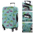 thumbnail image 5 of Light Blue Dinosaurs Celestial Pattern Luggage Cover Fashion Suitcase Cover Baggage Covers Fit 25-28 Inch Luggage (Go Travel), 5 of 5