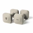 thumbnail image 1 of Mancuernas WeGym SafeGrip Square, 5,4 kg, arenisca (par 2), 1 of 7