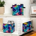 thumbnail image 6 of Tie Dye Foldable Toy Box Storage Box Organizer Bins with Handle, 10.8"x10.5"x10.6", Large Capacity, 6 of 6