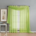 thumbnail image 2 of Sheer Elegance Curtain Panel Pairs, 2 of 4