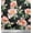 Peach, variant on Soimoi Cotton Duck Fabric Flower & Leaves Watercolor Fabric Prints by Yard 42 Inch Wide