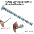 thumbnail image 3 of 120 Pcs M4 x 45mm Truss Head Break Away Screws, Phillips Head Breakaway Machine Screws, 3 of 4