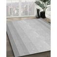 thumbnail image 2 of Ahgly Company Indoor Square Patterned Dark Gray Area Rugs, 4' Square, 2 of 6