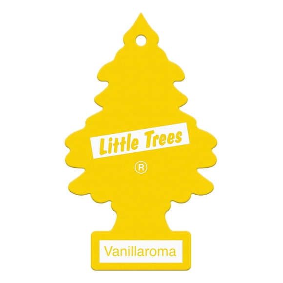 Ambientador para coche LITTLE TREES, aroma a vainilla, aroma, árbol único