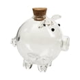 thumbnail image 2 of Glass Piggy Bank, ahorro de escritorio frasco de escritorio transparente Organizador de almacenamiento de almacenamiento Caja de ahorro de dinero para Estilo B, 2 of 8