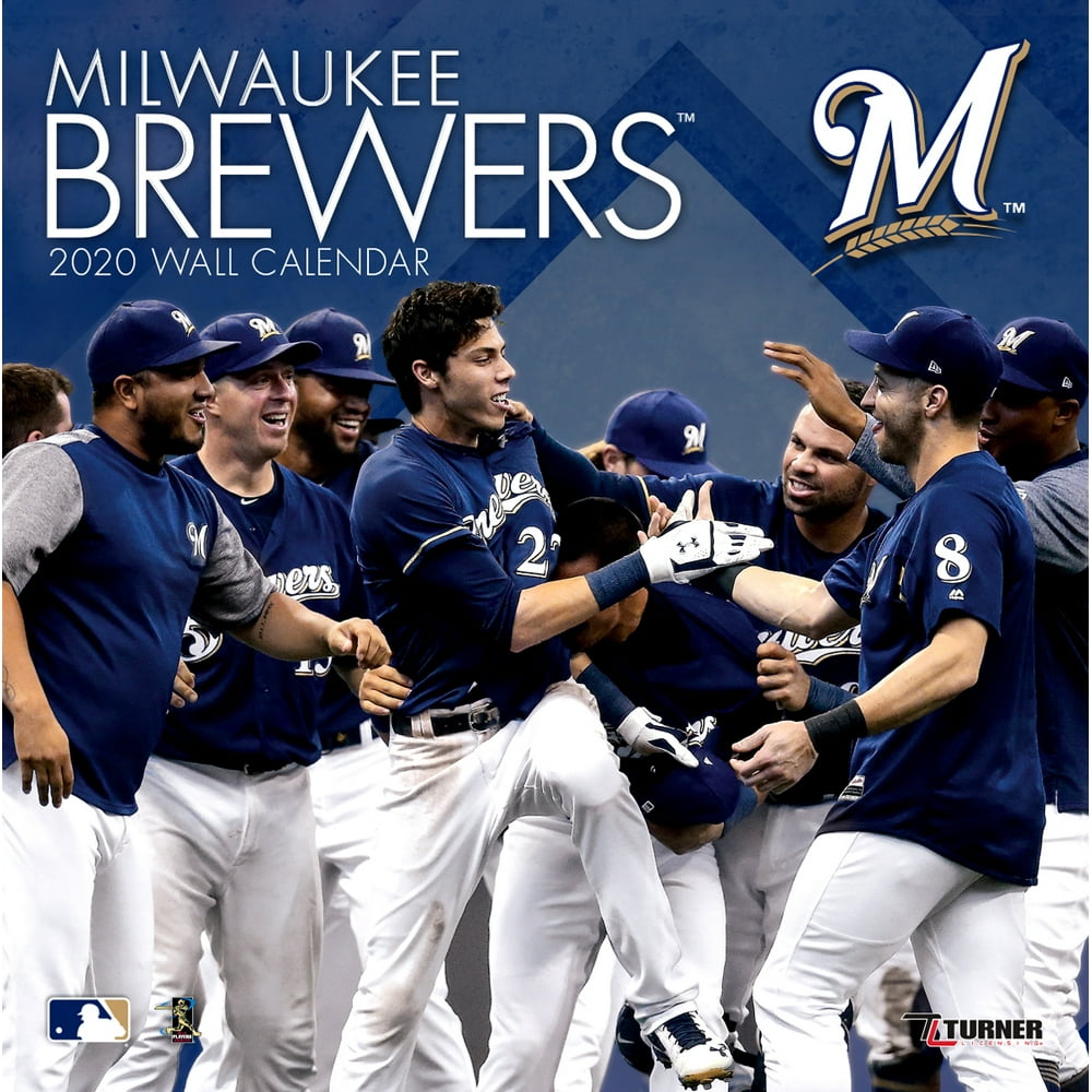 Milwaukee Brewers 2020 12x12 Team Wall Calendar (Other)