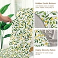 thumbnail image 5 of Yayeee 2 Pack Dining Chair Covers Stretch Parson Chairs Slipcovers Seat Protector, Olive Leaf, 5 of 6